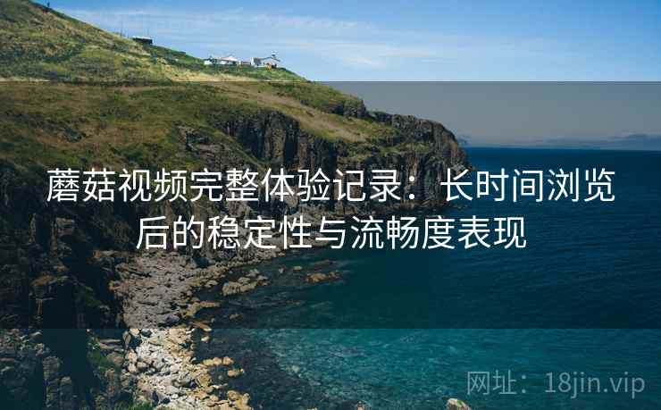 蘑菇视频完整体验记录：长时间浏览后的稳定性与流畅度表现