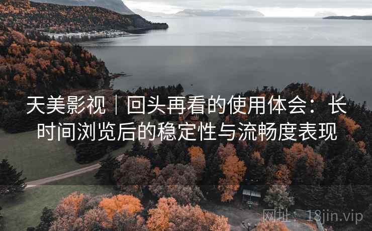 天美影视｜回头再看的使用体会：长时间浏览后的稳定性与流畅度表现